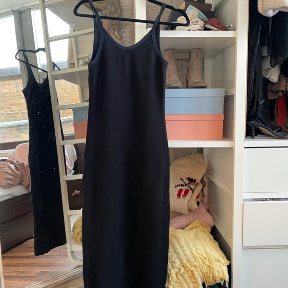 JAMES PERSE MIDI RIBBED TANK DRESS - Picture 2 of 3